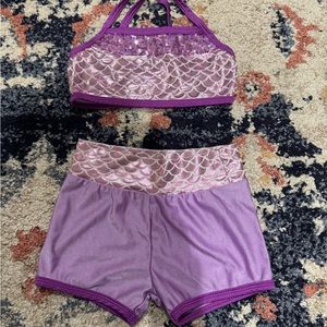 Purple dance set